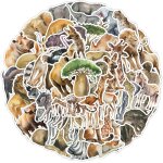 Lot de 50 autocollants animaux pour ordinateur portable, t�l�phone, bouteille d'eau, skateboard, valise, ...