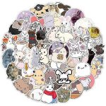 Lot de 50 autocollants lapin pour ordinateur portable, autocollants lapin mignon pour bouteilles d'eau, ... Lot de 50 autocollants lapin pour ordinateur portable, autocollants lapin mignon pour bouteilles d'eau, ...