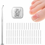 Lot de 50 bandes de lissage pour ongles incarn�s - sans douleur - avec cure - ongles - pour soins des ...