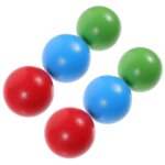 Lot de 6 boules de ptanque pour enfants, pour l'extrieur, pour le dveloppement des comptences sociales, ...