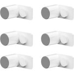 Lot de 6 butes de porte pour bb ¿ protection anti - pincement ecologique pour portes et fentres, ...