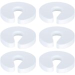 Lot de 6 butoirs de porte en mousse blanche pour eviter les blessures et les pincements protection des ... Lot de 6 butoirs de porte en mousse blanche pour eviter les blessures et les pincements protection des ...