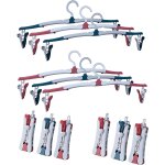 Lot de 6 cintres de voyage ? cintres pliables portables pour bébé avec pinces cintres pour pantalons ... Lot de 6 cintres de voyage ? cintres pliables portables pour bébé avec pinces cintres pour pantalons ...