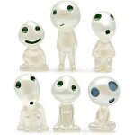 Lot de 6 figurines elfes lumineuses princesse mononok� - accessoires de jardinage d'ext�rieur