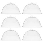 Lot de 6 housses alimentaires pop - up - tentes pliables en maille pour pique - niques, ftes et buffets ...