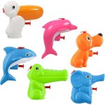 Lot de 6 mini pistolets a eau pour enfants - pistolet a eau - animaux pour enfants - soakers d'eau pour ...