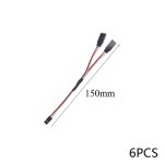 Lot de 6 rallonges de servomoteur, câble récepteur en y pour hélicoptère rc, cordon d'extension avec ... Lot de 6 rallonges de servomoteur, câble récepteur en y pour hélicoptère rc, cordon d'extension avec ...