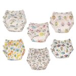 Lot de 6 sous - vetements d'apprentissage de la proprete en coton pour tout - petits, reutilisables, ...