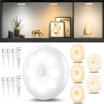 Lot de 6 veilleuses avec détecteur de mouvement, lampe led rechargeable usb a trois couleurs, lumiere ... Lot de 6 veilleuses avec détecteur de mouvement, lampe led rechargeable usb a trois couleurs, lumiere ...