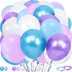 Lot de 60 ballons macarons en latex avec ruban pour décoration de fête d'anniversaire sur le thème de ... Lot de 60 ballons macarons en latex avec ruban pour décoration de fête d'anniversaire sur le thème de ...