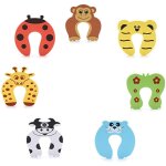 Lot de 7 amortisseur bloque porte, bloc porte s�curit� b�b�, stop - porte mousse, bloc - porte anti pincement ...