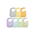 Lot de 7 bavoirs naissance semainier - babycalin
