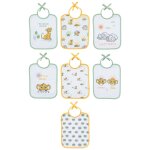 Lot de 7 bavoirs roi lion cosy - babycalin