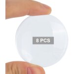 Lot de 8 butées de porte transparentes - protection murale autocollante - absorbant les chocs - en gel ... Lot de 8 butées de porte transparentes - protection murale autocollante - absorbant les chocs - en gel ...