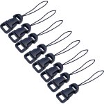 Lot de 8 connecteurs rapides pour sangle appareil photo qd, compatibles avec appareils photo numriques, ...