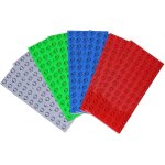 Lot de 8 grandes plaques de construction, compatibles avec les grands blocs de construction de toutes ...