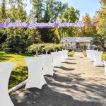 Lot de 8 housses de table debout extensibles en elasthanne, 80 cm, pour table ronde, mariage, fête d'anniversa ... Lot de 8 housses de table debout extensibles en elasthanne, 80 cm, pour table ronde, mariage, fête d'anniversa ...