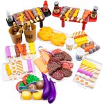 Lot de 80 ustensiles de cuisine pour barbecue, jouets de cuisine, jouets pour enfants de 3 ans et plus, ... Lot de 80 ustensiles de cuisine pour barbecue, jouets de cuisine, jouets pour enfants de 3 ans et plus, ...