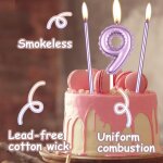 Lot de bougies d'anniversaire roses en forme de chiffre 20 avec 6 bougies longues, 20 bougies, ensemble ... Lot de bougies d'anniversaire roses en forme de chiffre 20 avec 6 bougies longues, 20 bougies, ensemble ...
