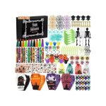 Lot d�accessoires halloween accessoires halloween 332 pi�ces pour enfants jouets lumineux dans l�obscurit� ...