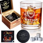 Lot de verres a whisky vintage 1964 pour homme - dcoration de 60e anniversaire - ide cadeau d'anniversaire ...