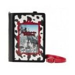 Loungefly sac a bandoulire convertible disney classic books 101 dalmatiens, multicolore, small