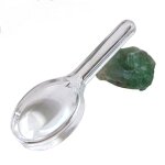 Loupe de lecture portable en acrylique, 37mm 10x, lentille de verre, loupe d'inspection pour enfants ...