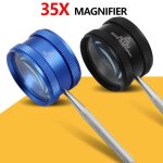Loupe de lecture portative pour enfants et personnes ages, loupe d'inspection de soudure avec chiffon ...