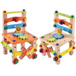 Luban de chaise en bois pour enfants, 20x29. 5cm, démontage de chaise multifonctionnel, combinaison d'écrous, ... Luban de chaise en bois pour enfants, 20x29. 5cm, démontage de chaise multifonctionnel, combinaison d'écrous, ...
