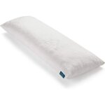 Lucid oreiller de corps en flocons de mousse a memoire de forme - pour dormir sur le cote - oreiller ...