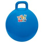Ludi ballon sauteur bleu 45cm