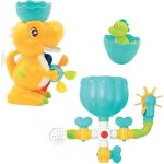 Ludi - coffret de bain dino - 1 circuit deau a construire, 1 grand dinosaure, 1 bebe dino aspergeur - ... Ludi - coffret de bain dino - 1 circuit deau a construire, 1 grand dinosaure, 1 bebe dino aspergeur - ...
