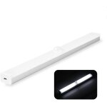 Lumire armoire leds de capteur de mouvement sans fil a piles, veilleuse magntique autocollante pour ...