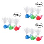 Lumires led en fiber optique de baleine 30 pices, lampe lumineuse pour enfants, flash en fiber optique ...