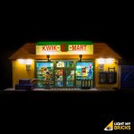 Lumires pour lego kwik e mart 71016