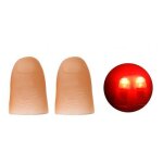 Lumi�re de pouce magique, jouets lumineux led aliment� par batterie, lumi�re de doigts pour fourniture ...