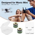 Lumire stroboscopique anti - collision pour drone, 2 pices, flash d'avertissement led, lampe de navigation ...