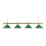 Luminaire en laiton, abt - jours verts 180 cm