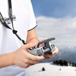 Lunettes pour drone dji fpv v2 hd, film de verre tremp, capot de lentille, pare soleil, couvercle de ...