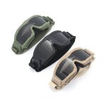 Lunettes d'entraînement de tir en plein air, lunettes alpha dulglasses, protection contre les yeux, anti ... Lunettes d'entraînement de tir en plein air, lunettes alpha dulglasses, protection contre les yeux, anti ...