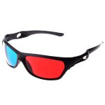 Lunettes de jeu de film 3d de style simple, anaglyphe rouge - bleu / cyan (style de mise a niveau supplémentai ... Lunettes de jeu de film 3d de style simple, anaglyphe rouge - bleu / cyan (style de mise a niveau supplémentai ...