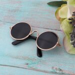 Lunettes en mtal avec cadre rond pour poupe blythe, jouet mignon, dguisement, 1 / 6