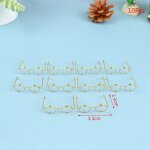 Lunettes pour poup�e 9 / 25 / 30cm, 5 / 10 pi�ces, monture ronde en or, r�tro, cool, simulation miniature, ...