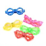Lunettes scintillantes de dessin anim� pour enfants, cadre de lunettes color�es, flash d�coratif, lunettes ...