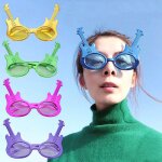 Lunettes de soleil amusantes pour bar, verres de guitare, danse d'anniversaire, cadeaux, 1 pice, 2022 ...