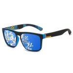 Lunettes de soleil polaris�es classiques pour hommes et femmes, monture carr�e, vintage, uv400 gafas ...