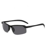 Lunettes de soleil polaris�es intelligentes super l�g�res, carr�es en aluminium magn�sium pour hommes, ...
