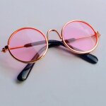 Lunettes de soleil en rsine a la mode pour animaux, accessoires pour animaux, jouet chien chat, bjd ...