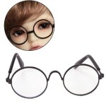 Lunettes de soleil rtro pour poupe 18 pouces, accessoires de mode, cadre rond, cool, mixte