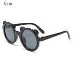 Lunettes de soleil rondes en forme d'ours pour enfants, accessoires de photographie pour nouveau - n, ...
